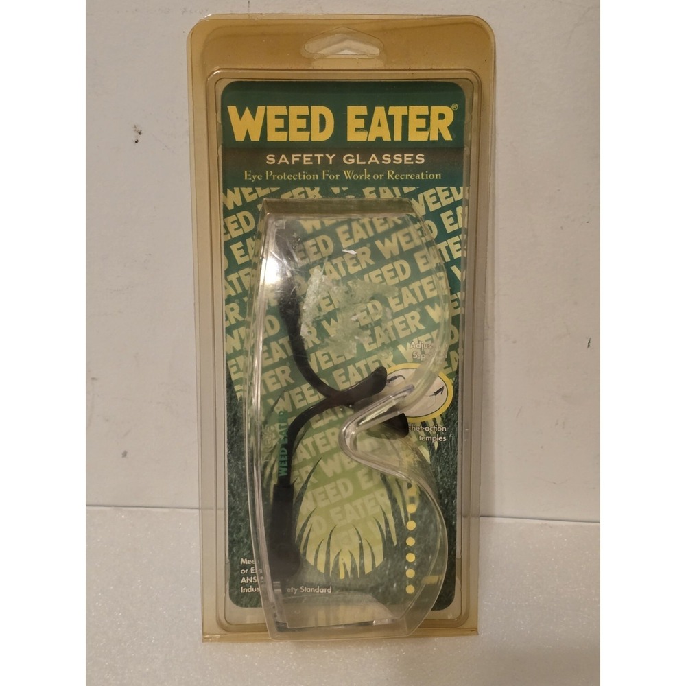 Weed Eater Safety Glasses Official NEW Clear